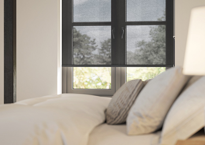Illusion, Charcoal - Roller Blind - Image 5